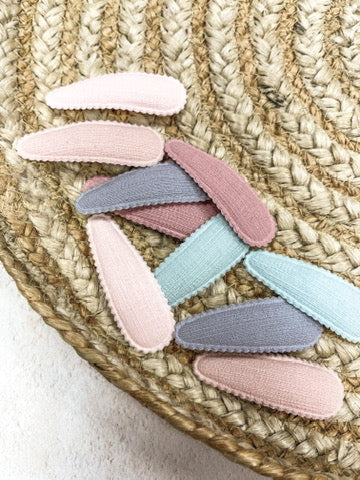 Pastel Fringe clips